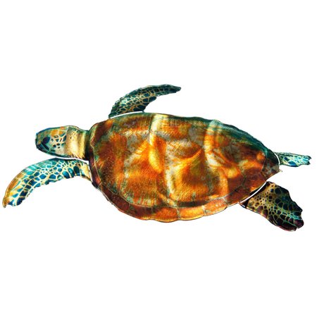 NEXT INNOVATIONS Medium Sea Turtle Metal Wall Art 101210036